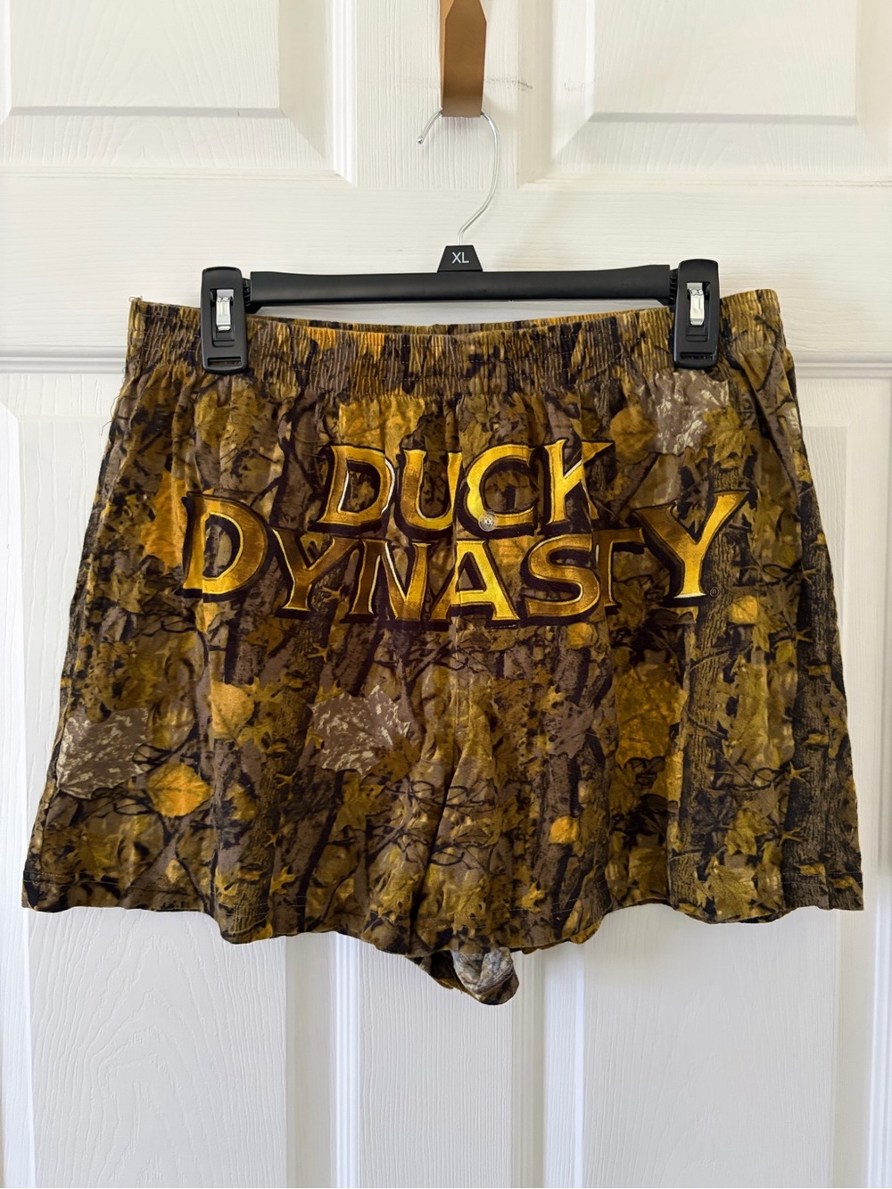 Duck Dynasty Mens Brown Camouflage Brief Shorts